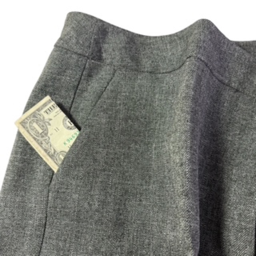 NWT Jones & Co Charcoal 2 pc Fully Lined Single Button Pantsuit Size 12 - Picture 6 of 15